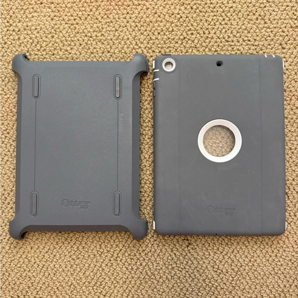 glacier grey ipad air defender case - otterbox!